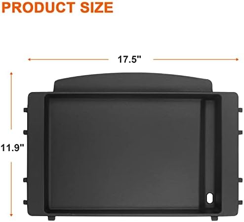 DELSbbq 7658 Cast Iron Griddle for Weber Spirit II/I 200 300, Genesis Grill - Image 2