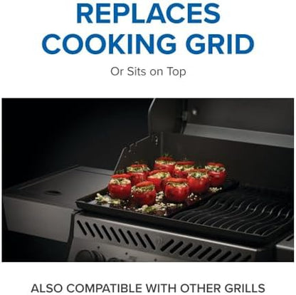 2-Sided Porcelain-Enameled Cast-Iron Griddle - Image 6