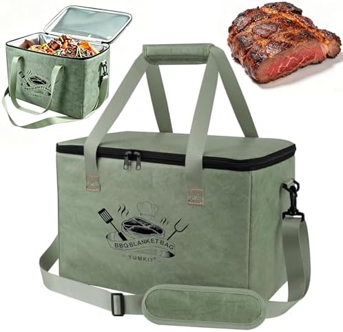 BBQ Blanket for Resting Meat, Reusable BBQ Resting Bag for Meat, Meat Brisket by YGMkit