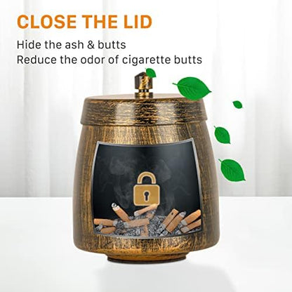 Small Retro Odorless Ashtray - Image 3