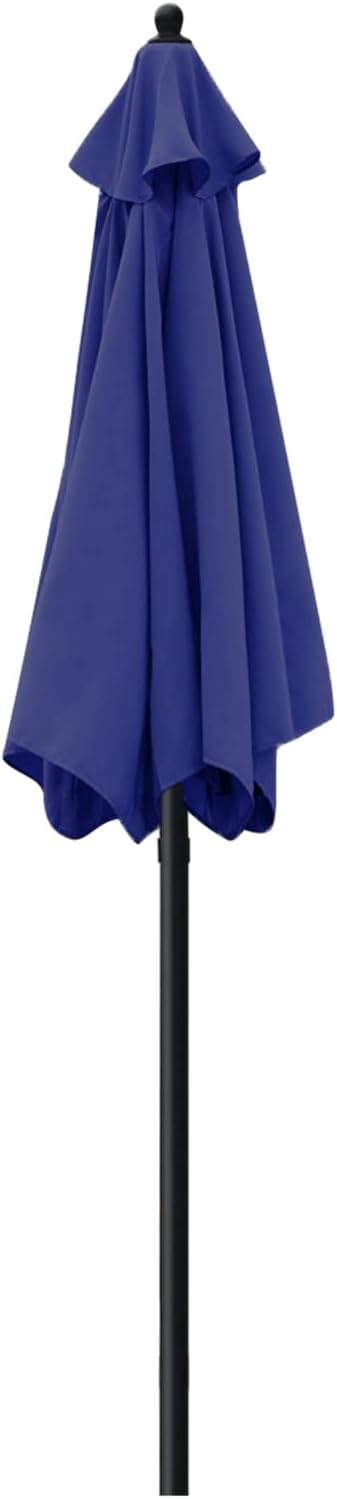 Sunnyglade 7.5' Patio Umbrella Outdoor Table Umbrella Tilt Crank Navy Blue | - Image 6