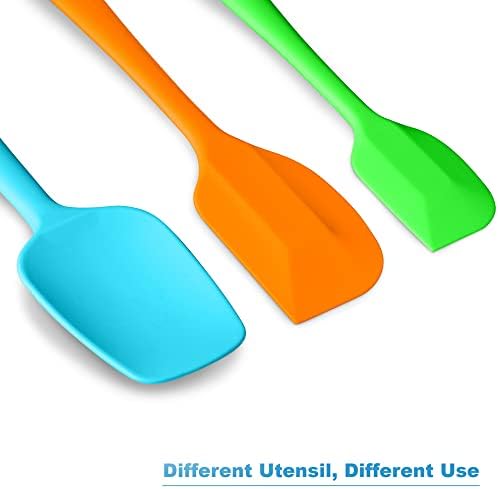 3-Piece Silicone Spatula Set, 600°F Heat Resistant - Image 6