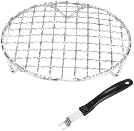 M METERXITY 1-Set Cooling Rack 5.9" Round 201 Stainless Steel by MMETERXITY