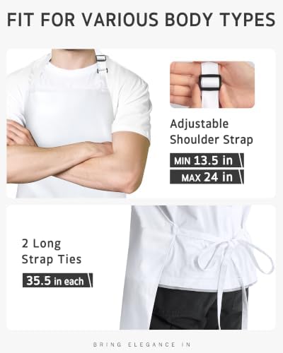 Syntus Chef Apron for Men Women - Image 4