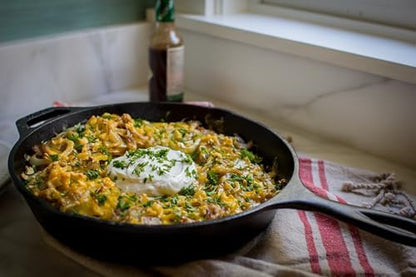 Lodge Pre-Seasoned Cast Iron Skillet, 10.25 Inches - Image 2
