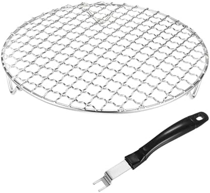 M METERXITY 1-Set Cooling Rack 7.9" Round 201 Stainless Steel by MMETERXITY