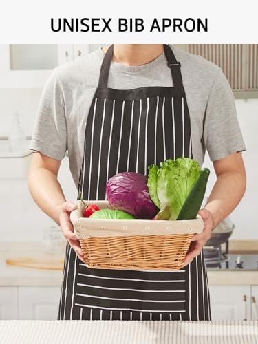 Syntus Apron for Men Women, Adjustable Cooking Kitchen Apron - Image 6