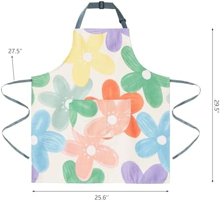 2 Pack Floral Apron for Women - Image 4