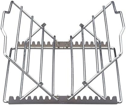 HIC Kitchen Roasting Adjustable Baking Rack, Chrome-Plated Steel, Adjusts to 7 - Image 5