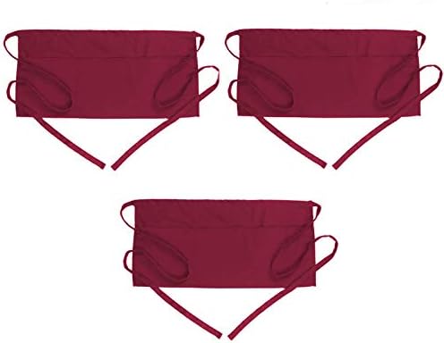 BOHARERS Waist Apron with 3 Pockets 3 Pack by BOHARERS