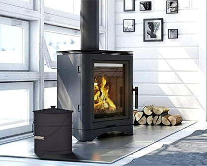 Plow & Hearth 3 Gallon Black Large Ash Bucket - Image 6