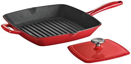 Tramontina Bestow Enameled Cast Iron 11-Inch Grill Pan by Tramontina