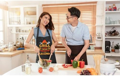 Funny Grilling Apron for Men - Image 3