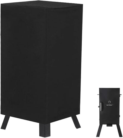 30 Inch Electric Smoker Cover for Masterbuilt, Waterproof Grill Cover for Masterbuilt 30-Inch Digital Vertical BBQ Smoker Outdoor, Black