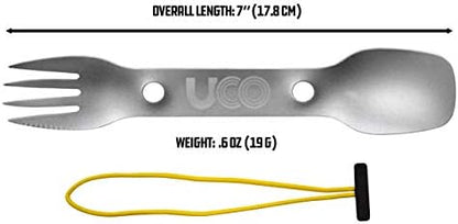 UCO 3-In-1 Titanium Spork - Image 3