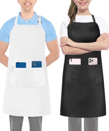 Utopia Kitchen Bib Aprons 2 Pack Adjustable by UTOPIAKITCHEN