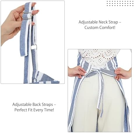 Encasa XO Cotton Kitchen Aprons - Image 3