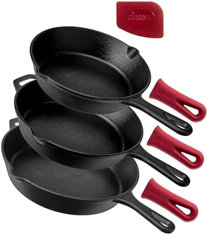 Cuisinel Cast Iron Skillet Set by Cuisinel
