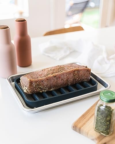 The Silicone Kitchen Silicone Roasting Rack Pan Extra Large, Dishwasher Safe - Image 3