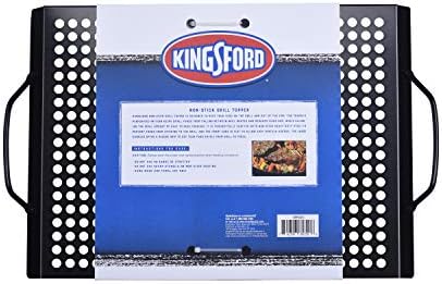 Kingsford Non-Stick Grill Topper Pan, Heavy Duty Carbon Steel BBQ Grilling Tray - Image 4