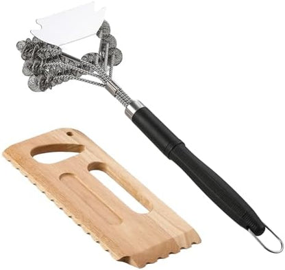 Grill Brush and Scraper Grill Grate Cleaner by jalzjalz