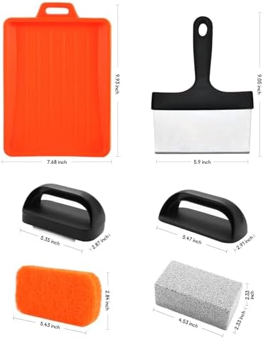 Upgraded Griddle Cleaning Kit for Blackstone 18 Pieces Flat Top Grill - Image 3