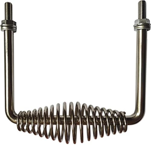 6" Stainless Spring Handle 5" wide overall - Image 3