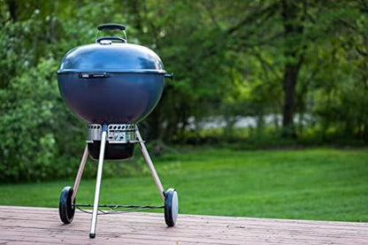 Weber® Master-Touch Charcoal Grill, Slate Blue - Image 2