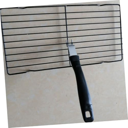 6pcs Stainless Steel BBQ Crowbar Grate Lifter Tools Heat-Resistant Grill Plate - Image 5