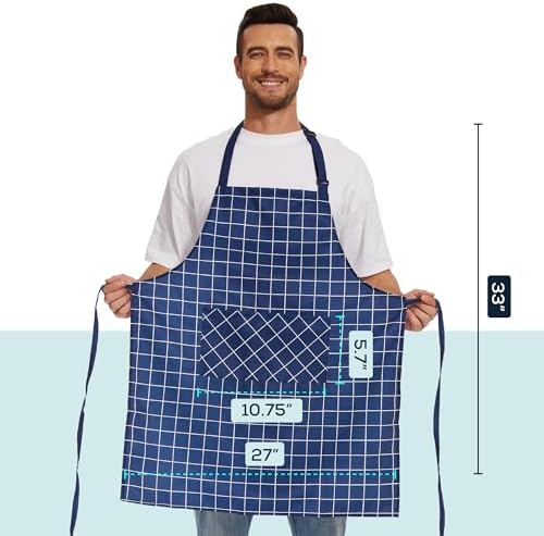 Will Well 2 Pack Bib Apron For Men & Women - Image 6