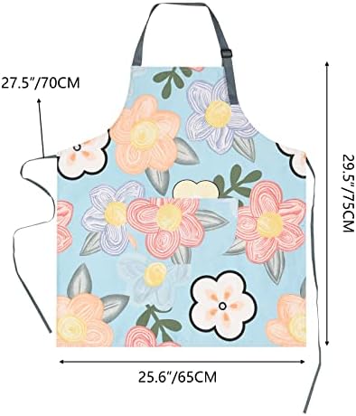 2 Pack Floral Apron for Women - Image 2
