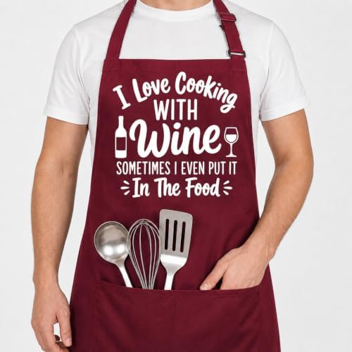 Funny BBQ Apron by Unknown