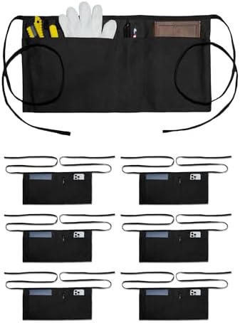 Canvas Work Waist Apron with 3 Pocket by Unknown