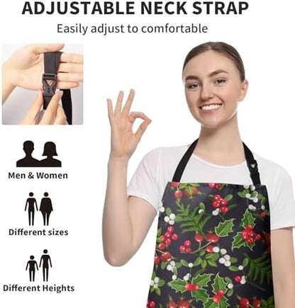 Christmas Apron Holiday Cooking Aprons - Image 7