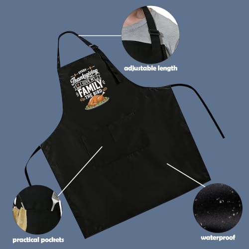 Funny Apron for Men Women, Humorous Kitchen Apron- Grilling Cooking BBQ - Image 3