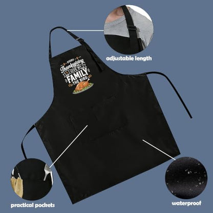 Funny Apron for Men Women, Humorous Kitchen Apron- Grilling Cooking BBQ - Image 3