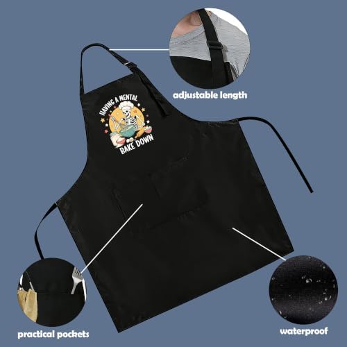 Funny Apron for Men Women, Humorous Kitchen Apron- Grilling Cooking BBQ - Image 3
