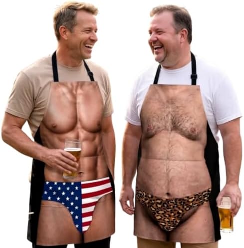 Funny 3D Hairy Body BBQ by 8FINEOLD