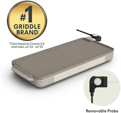 bella 12 x 22 Electric Ceramic Nonstick, Nontoxic Griddle - Image 2