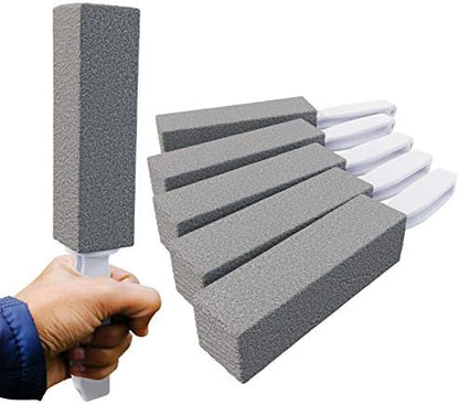 Non-Toxic, Chemical-Free Grey Pumice Scrubber 6 Pk by FoodRestaurantSupplies