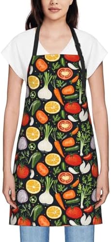 Apron skeleton Halloween, Waterproof Work Apron by Unknown