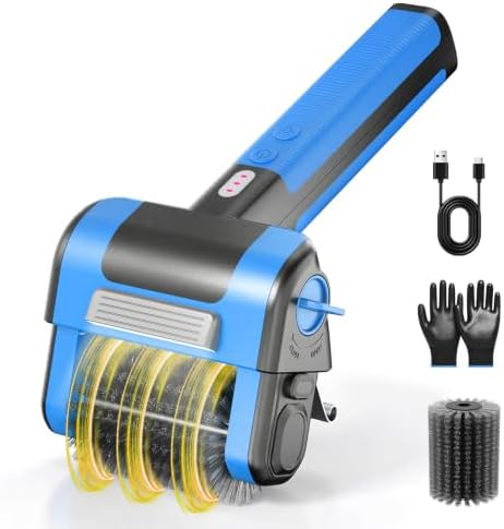KL102 Electric BBQ Grill Brush 1000 RPM Rechargeable Grill Cleaner, 2-Cell by Unknown