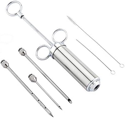 Restaurantware Stainless Steel Marinade Meat Injector Kit, 7.1 x 5.9 In - Image 2