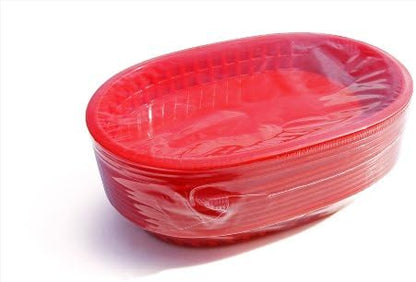 New Star Foodservice 44072 Fast Food Baskets, 10.5 x 7 Inch, Set of 36, Red