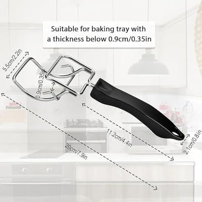 2Pcs Oven Tray Extractor Grills Extractor Rack Push Tool - Image 4