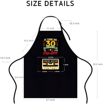 Funny Aprons for Men Birthday Gifts for Men Dad Grilling BBQ - Image 5