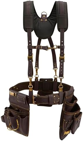 OX Drywall Tool Belt + Suspenders by OXTools