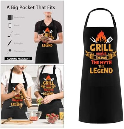 Funny Grilling Apron for Men - Image 4