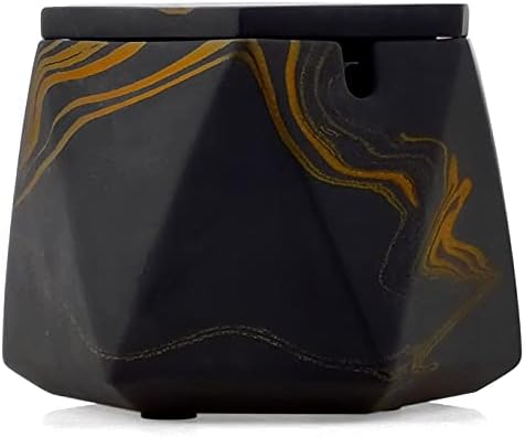 FREELOVE Concrete Ashtray with Lid & Stainless Steel Ashtrays - Image 3