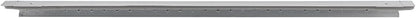 Repa Market 25" x 3" Inch Air Grille for Round Spiral Ducts - Adjustable Single Louvre Blade - Galvanized Ventilation Cover - Side Fit Round Surface Canal Ducting from 7" to 15.75" Inches